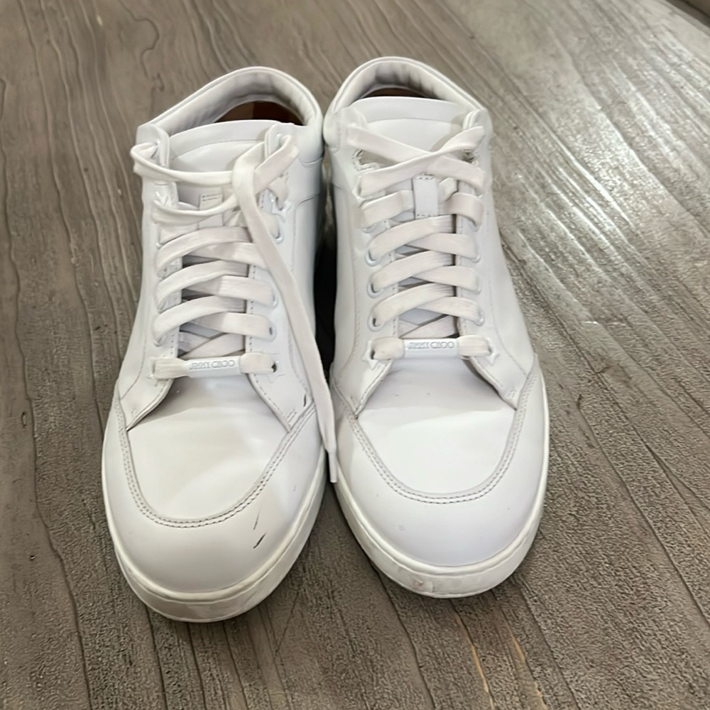 Jimmy Choo White Sneakers